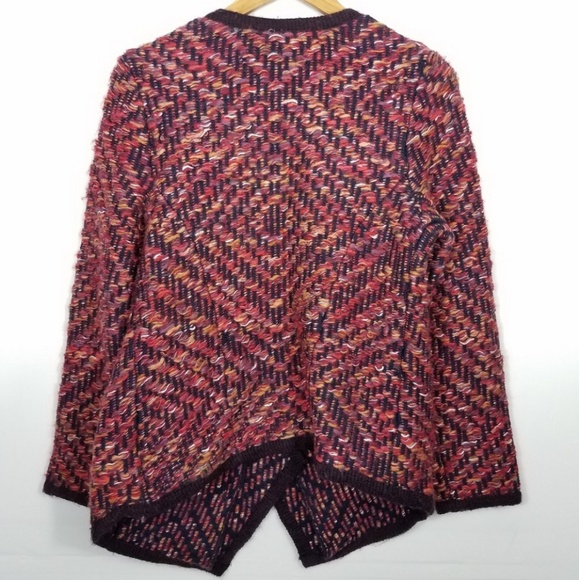 Moth Keavy Open Front Mohair Sweater Jacket - Picture 5 of 8